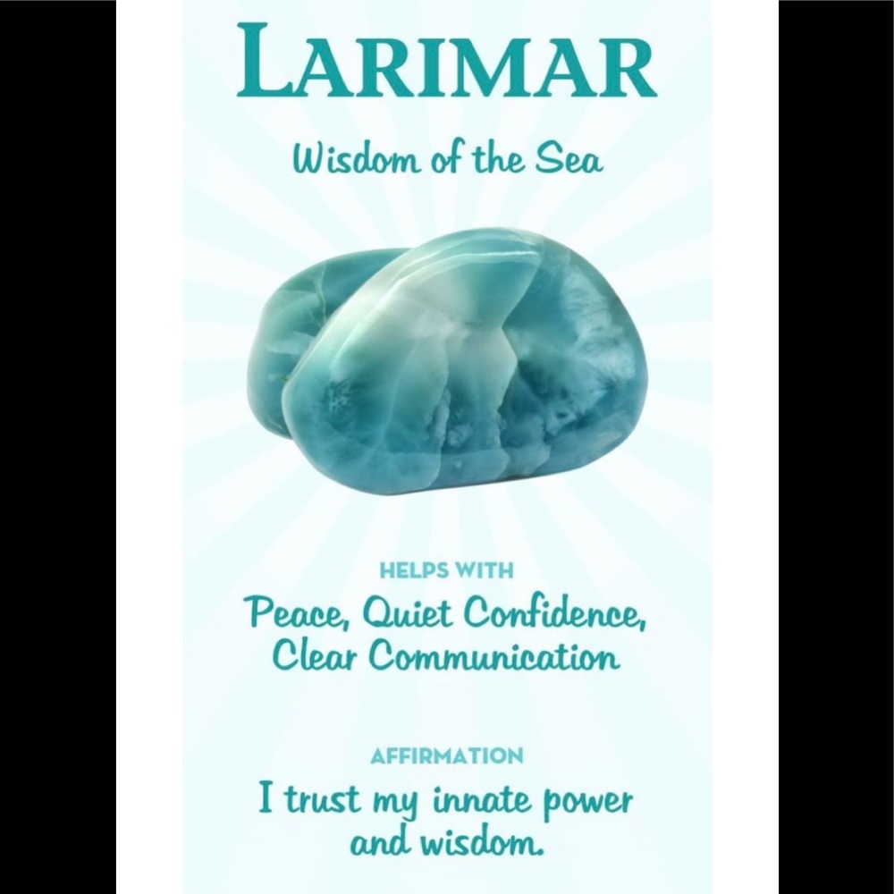 Larimar gemstone ring - Picture 6 of 11